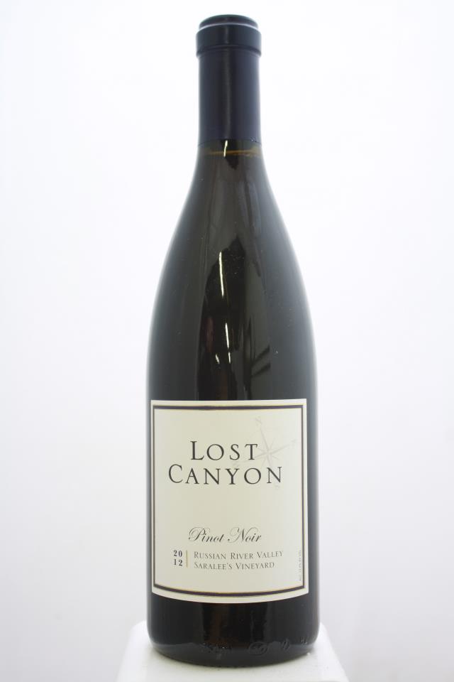 Lost Canyon Winery Pinot Noir Saralee's Vineyard 2012