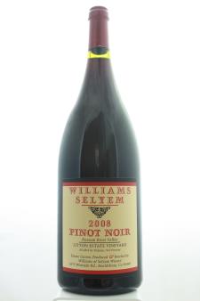 Williams Selyem Pinot Noir Litton Estate Vineyard 2008