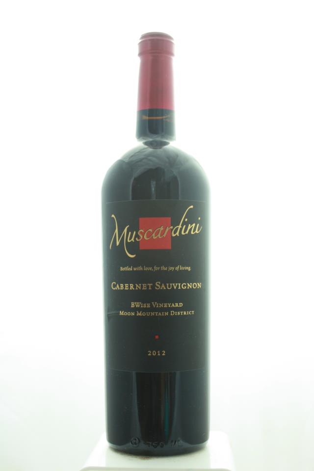 Muscardini Cabernet Sauvignon BWise Vineyard 2012
