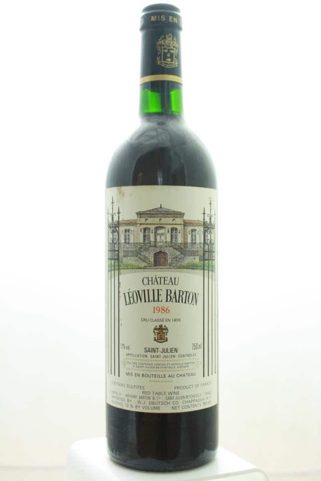 Léoville-Barton 1986