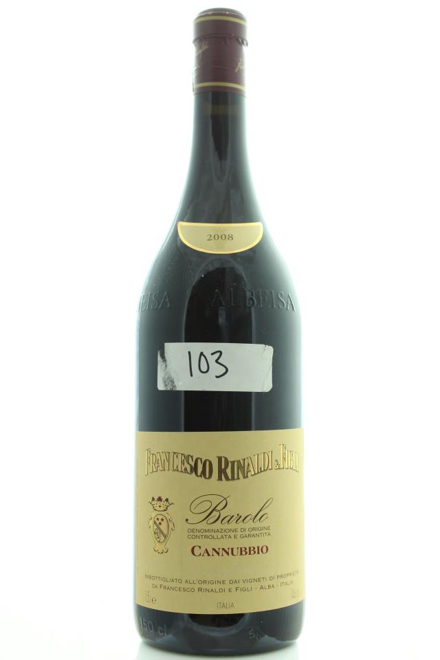 Francesco Rinaldi Barolo Cannubio 2008