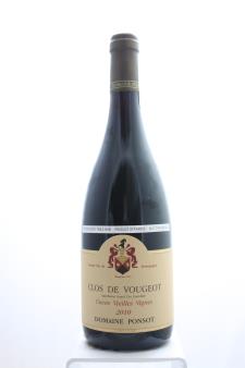 Domaine Ponsot Clos de Vougeot Cuvée Vieilles Vignes 2010