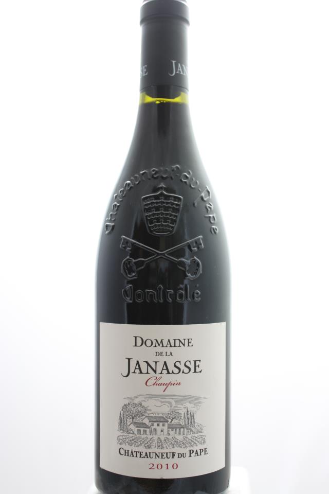 Domaine de La Janasse Châteauneuf-du-Pape Cuvée Chaupin 2010