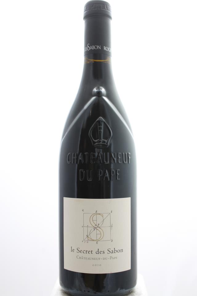 Roger Sabon Châteauneuf-du-Pape Le Secret des Sabon 2010