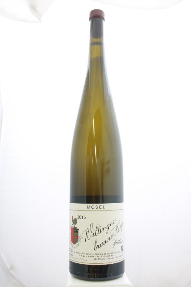 Egon Müller (Le Gallais) Wiltinger Braune Kupp Riesling Spätlese #05 2015