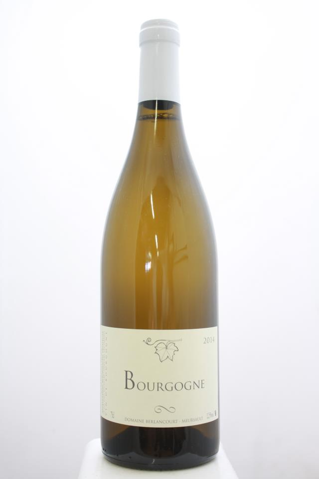 Domaine Berlancourt Bourgogne Blanc 2014