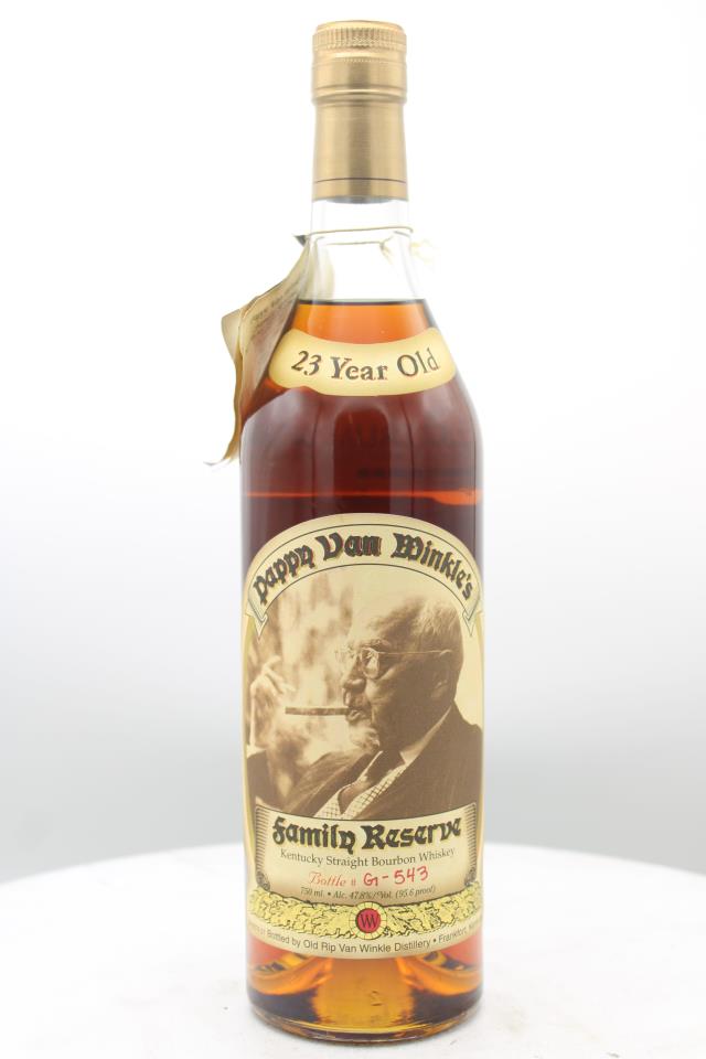 Old Rip Van Winkle Pappy Van Winkle's Kentucky Straight Bourbon Whiskey Family Reserve 23-Year-Old NV