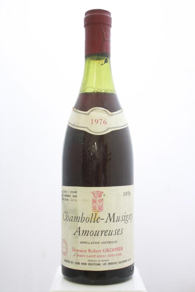 R. Groffier Chambolle Musigny Les Amoureuses 1976