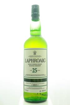 Laphroaig Single Islay Malt Scotch Whisky 25-Year-Old 2016 Edition NV