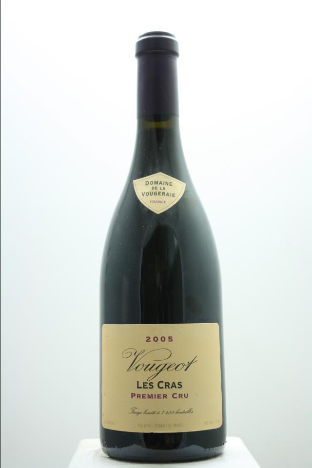 Domaine de La Vougeraie Vougeot Les Cras 2005