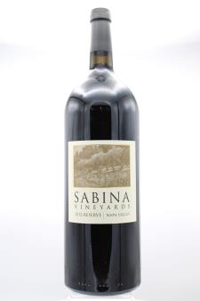 Sabina Vineyards Cabernet Sauvignon Reserve 2012