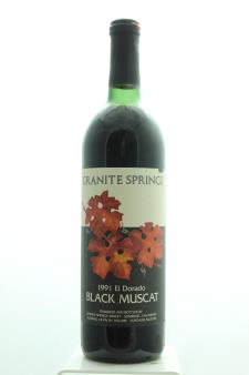 Granite Springs Black Muscat 1991