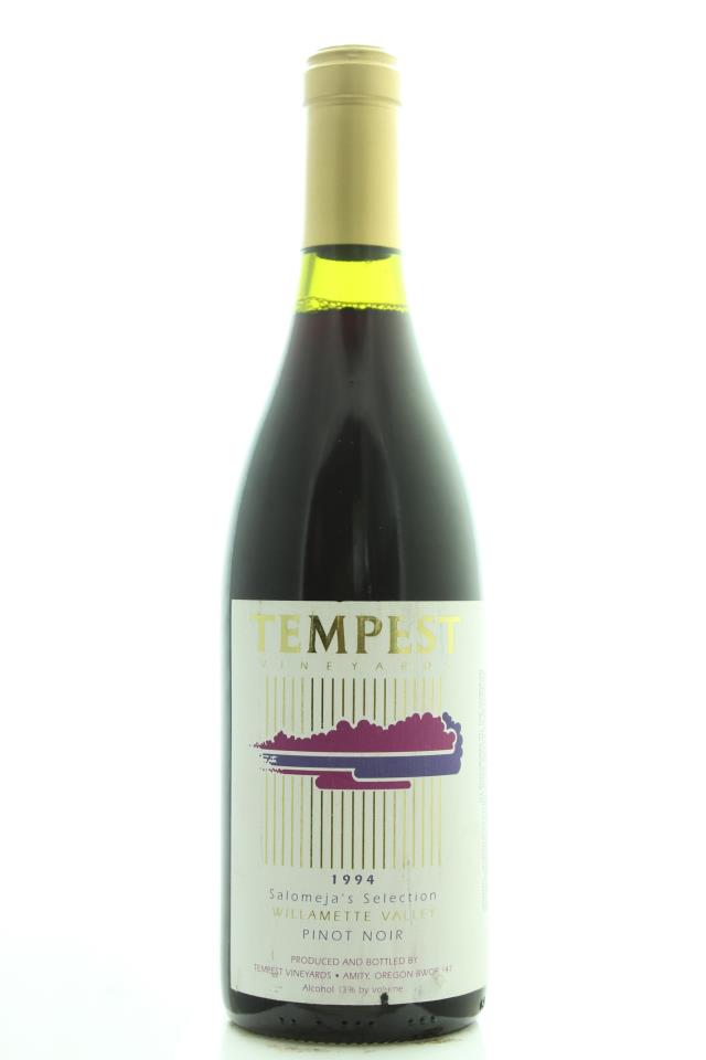 Tempest Vineyards Pinot Noir Salomeja's Selection 1994