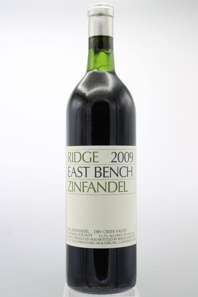 Ridge Vineyards Zinfandel East Bench 2009