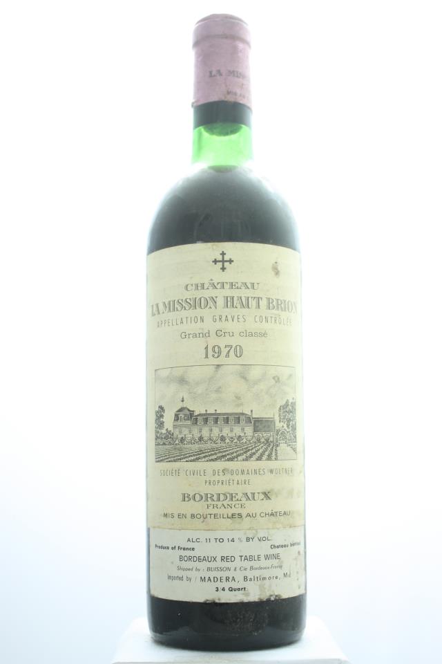La Mission Haut-Brion 1970