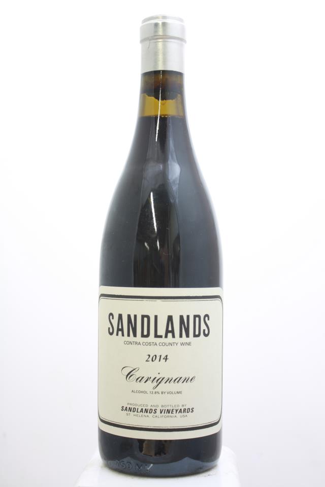 Sandlands Vineyards Carignan Contra Costa County 2014