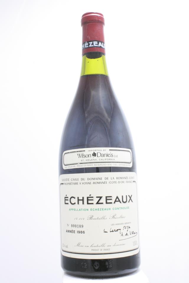 Domaine de la Romanée-Conti Echézeaux 1986