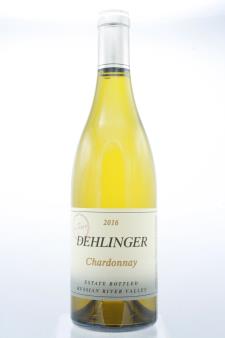 Dehlinger Chardonnay Estate Unfiltered 2016
