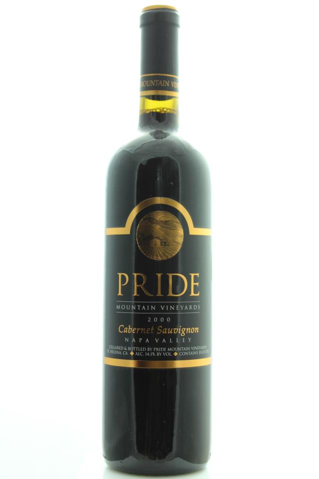 Pride Mountain Vineyards Cabernet Sauvignon Napa Valley 2000