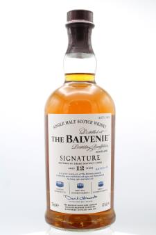 The Balvenie Single Malt Scotch Whisky Signature Matured in Three Distinct Caks Limited Edition Batch #5 12-Years-Old NV