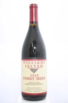 Williams Selyem Pinot Noir Ferrington Vineyard 2015