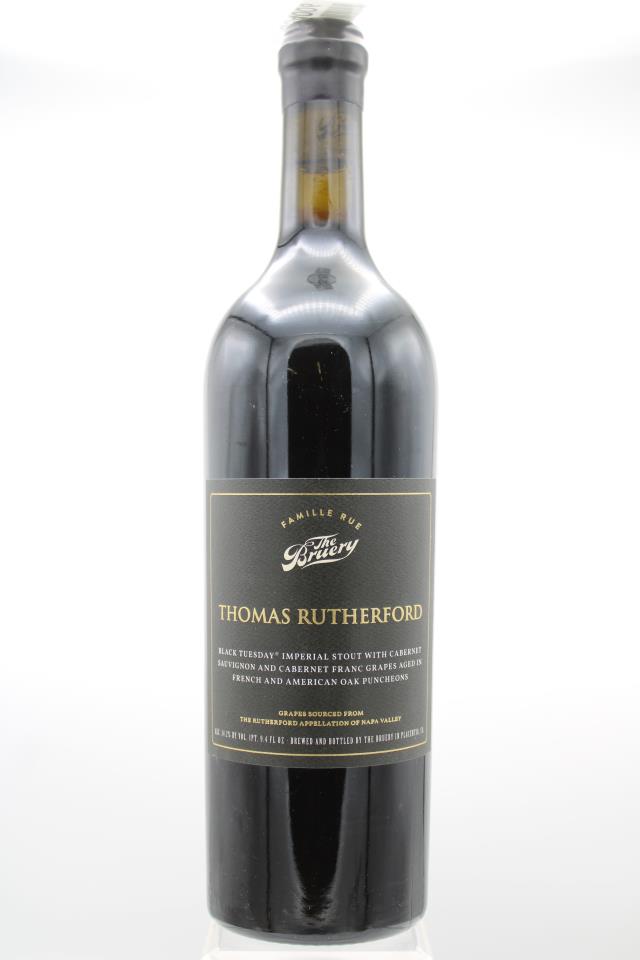 The Bruery Thomas Rutherford FAmily Rue NV