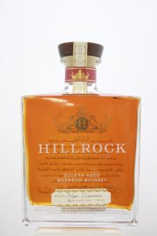 Hillrock Estate Distillery Solera Aged Bourbon Whisky Barrel Napa Cabernet 2018
