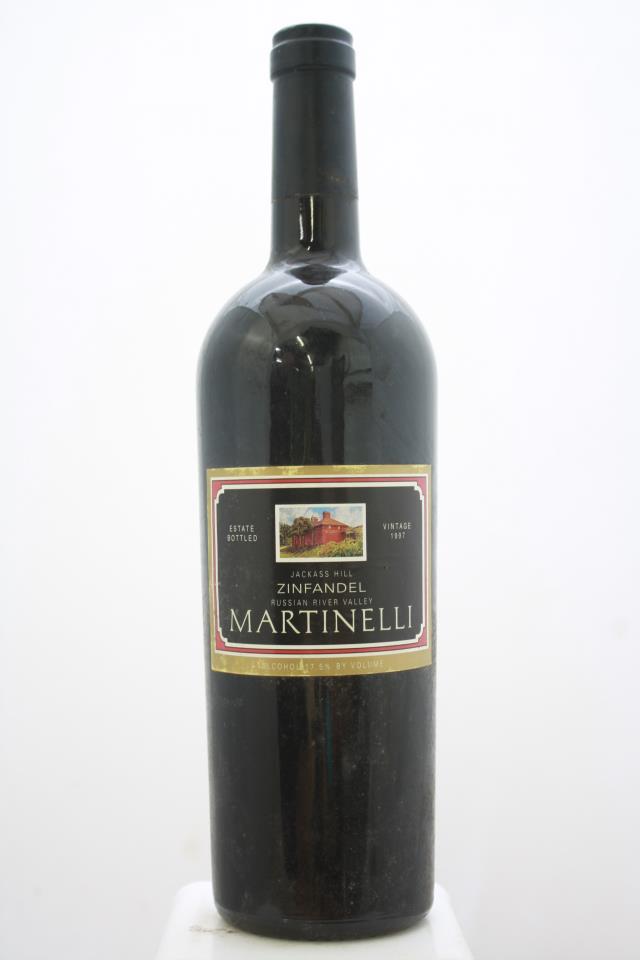 Martinelli Zinfandel Jackass Hill Vineyard 1997