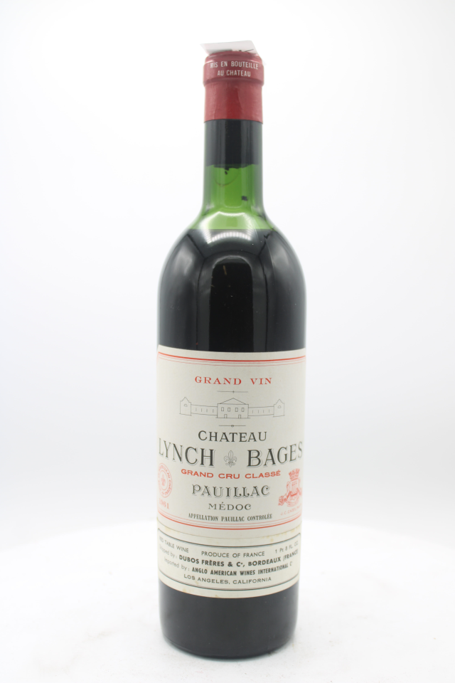Lynch-Bages 1961