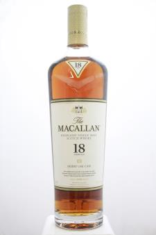 The Macallan Sherry Oak Cask Single Malt Highland Scotch Whisky 18-Year-Old 2018