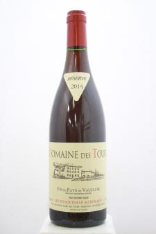 Domaine des Tours Vin de Pays de Vaucluse Réserve 2014