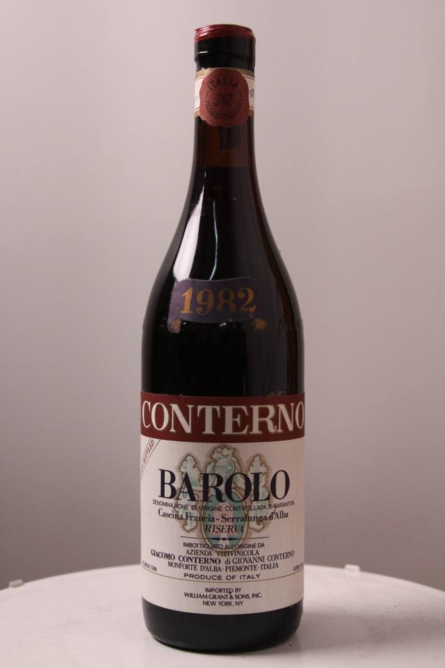 G. Conterno Barolo Cascina Francia 1982