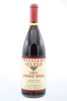 Williams Selyem Pinot Noir Central Coast 2013
