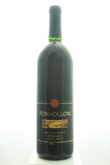 Foxhollow Merlot Barrel Select 1997