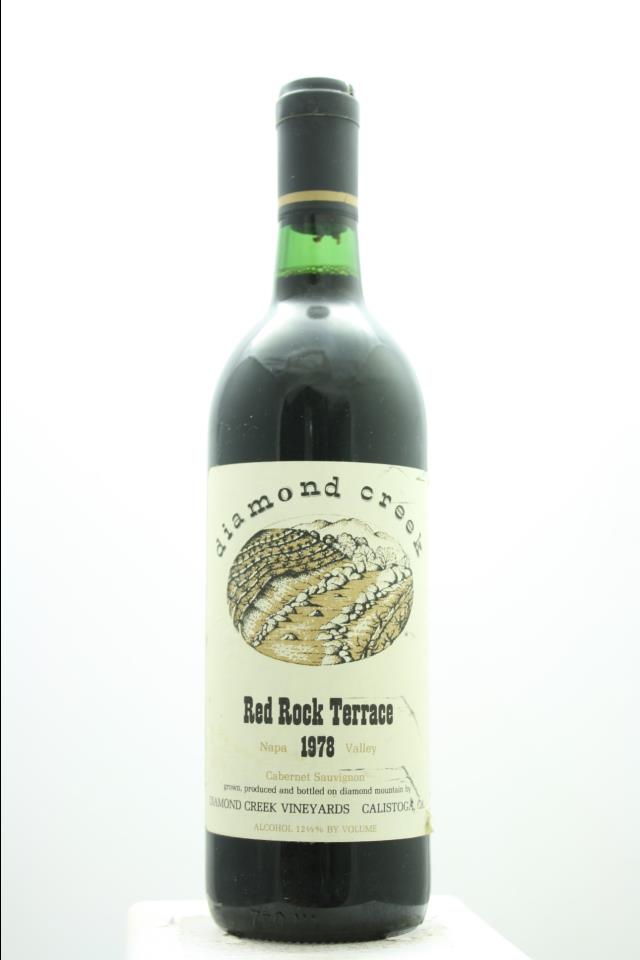 Diamond Creek Cabernet Sauvignon Estate Red Rock Terrace 1978