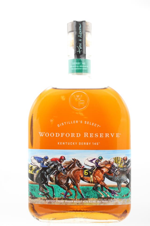 Woodford Reserve Kentucky Straight Bourbon Whiskey Distiller's Select Kentucky Derby 145 NV