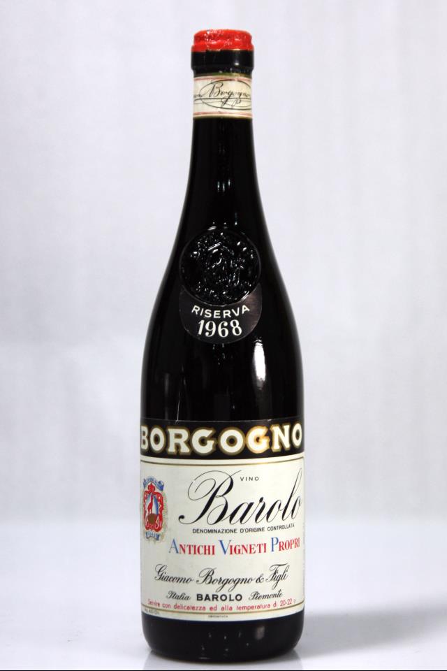 Giacomo Borgogno Barolo Riserva 1968
