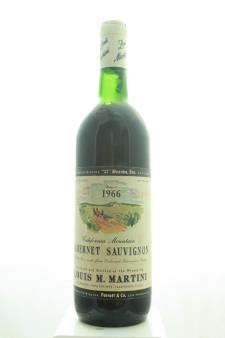 Louis M. Martini Cabernet Sauvignon California Mountain Special Selection 1966
