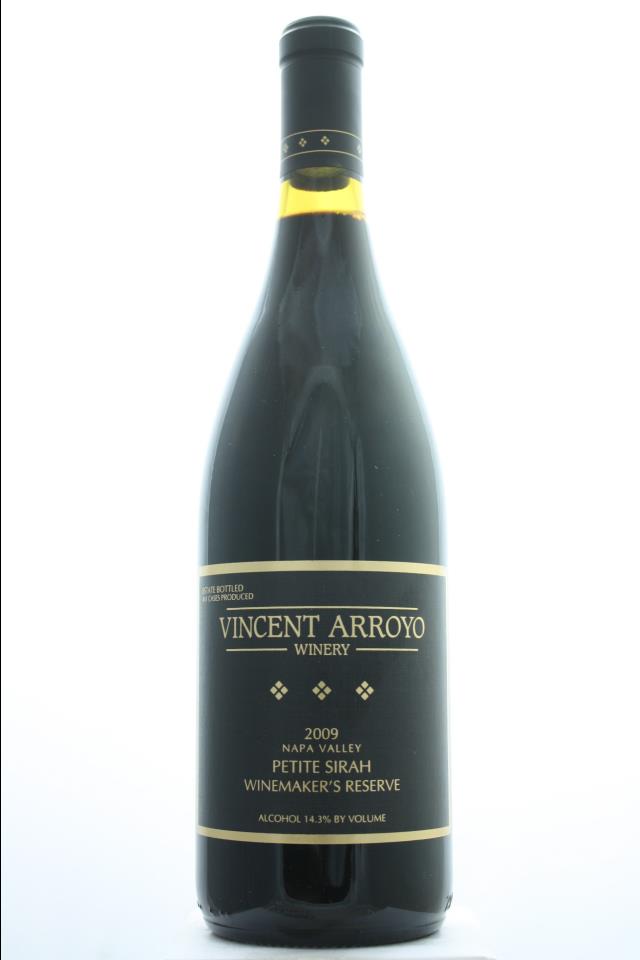 Vincent Arroyo Petite Sirah Estate Winemaker's Reserve 2009