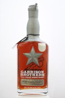 Garrison Brothers Texas Straight Bourbon Whiskey Single Barrel 2016