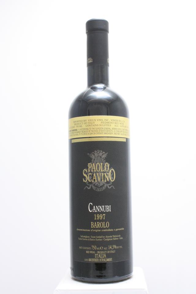P. Scavino Barolo Cannubi 1997