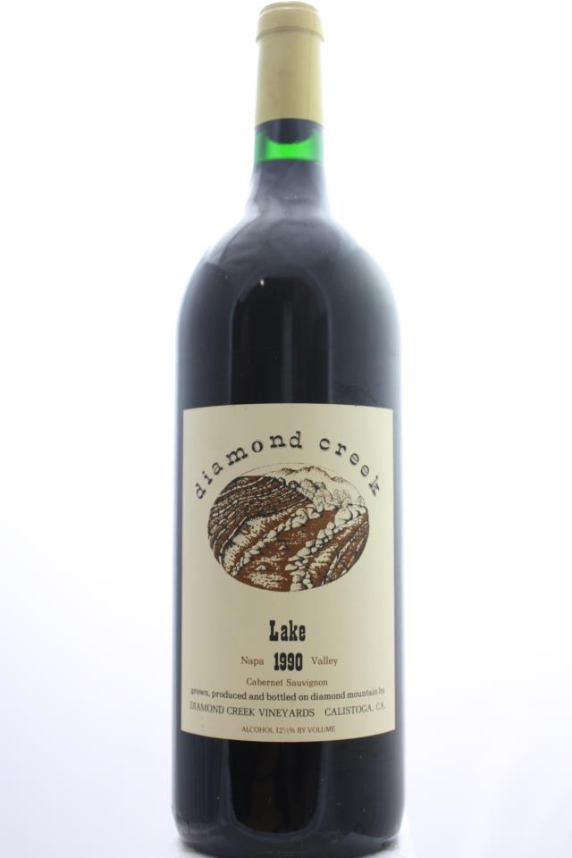 Diamond Creek Cabernet Sauvignon Estate Lake Vineyard 1990