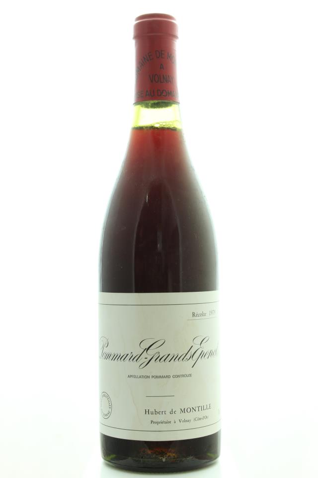 Hubert de Montille Pommard-Grands Epenots 1979
