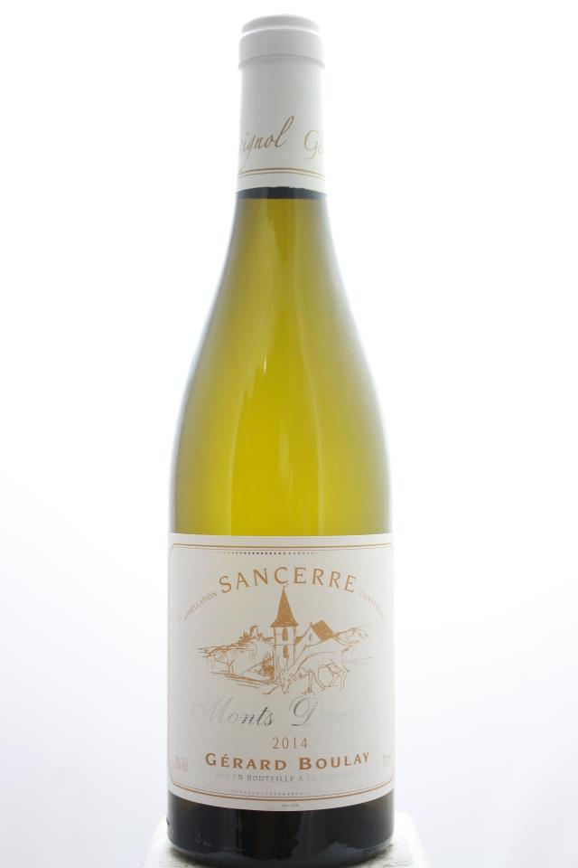 Gérard Boulay Sancerre Monts Damnés 2014