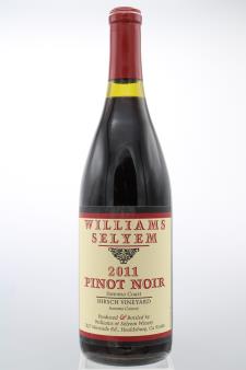 Williams Selyem Pinot Noir Hirsch Vineyard 2011
