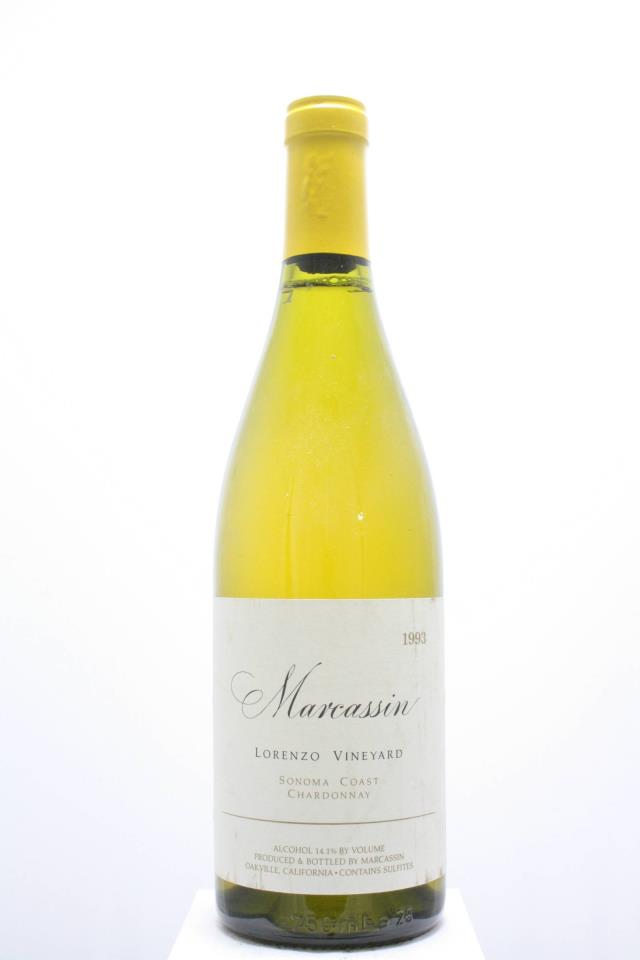 Marcassin Chardonnay Lorenzo Vineyard 1993