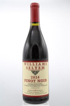 Williams Selyem Pinot Noir Rochioli Riverblock Vineyard 2014