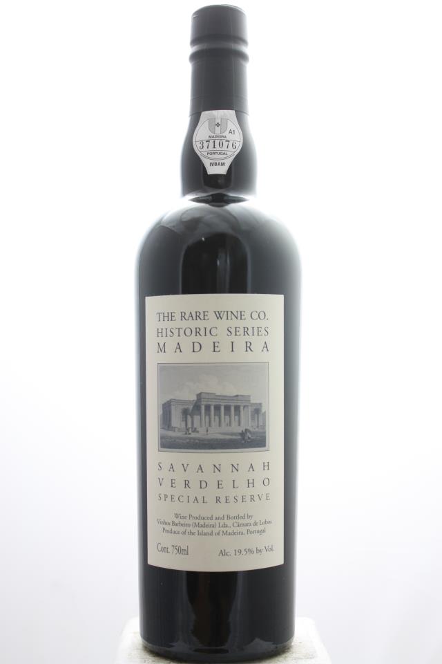 The Rare Wine Co. Madeira Historic Series Savannah Verdelho Special Reserve NV