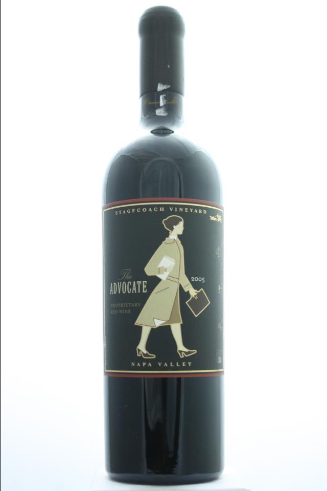 Krupp Brothers Estates Proprietary Red Stagecoach Vineyard The Advocate 2005