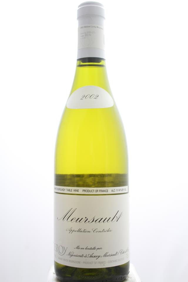 Maison Leroy Meursault 2002